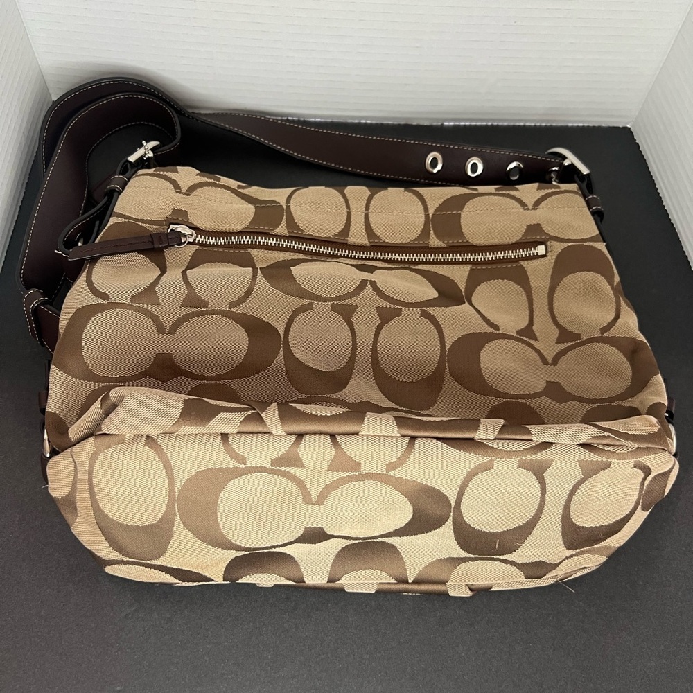 coach signature handbags Brown Preloved - Picture 6 of 9